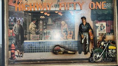 Highway 51 quadro elvis marilyn james dean bogart