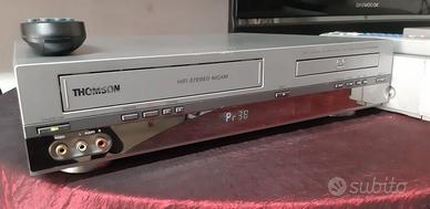 LETTORE CD MP3 DVD VHS COMBO 6 TESTINE HIFI+T