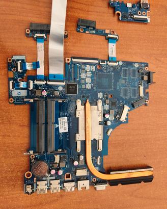 SCHEDA MADRE NOTEBOOK HP FUNZIONANTE