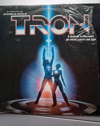 RARITÀ UNICA: vinile La storia di Tron ITA NM/VG+