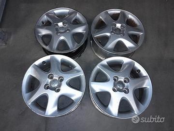 Cerchi In Lega Da 15" Per Toyota Yaris