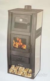 stufa a legna  13 kw