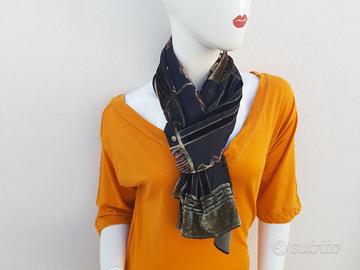 🧣Foulard Stola Bandana  in seta .Renato Balestra