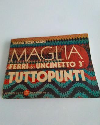 manuali Vintage x maglia e uncinetto