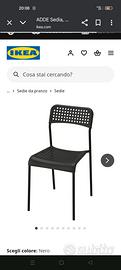 7 sedie  adde Ikea 