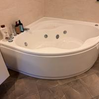 Vasca idromassaggio angolare 140x140 Glass