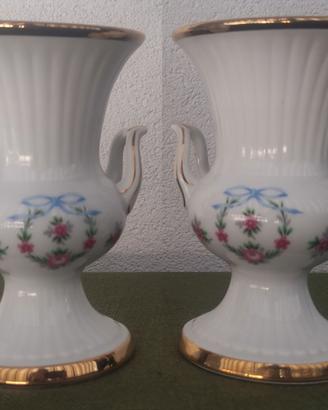 Coppia Vasi Seltmann Weiden Bavaria Porcellana '60