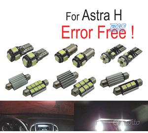 KIT 13 LAMPADE LED INTERNE PER OPEL ASTRA H OPC GT