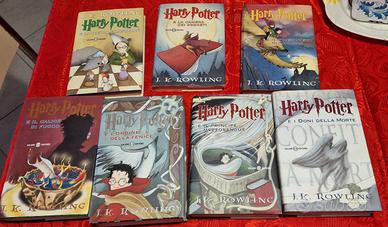 harry potter saga completa prima edizione salani