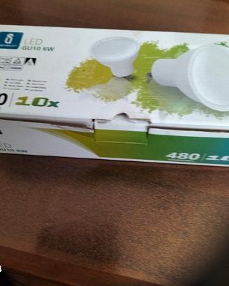 N.10 lampadine a led attacco baionetta