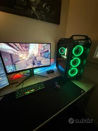 pc gaming + monitor 165hz i9 9980xe rtx 2080ti