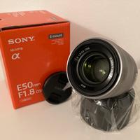 Sony E 50mm f/1.8 OSS Silver SEL50F18