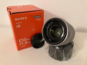 Sony E 50mm f/1.8 OSS Silver SEL50F18