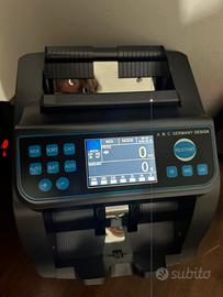 Macchina conta e rileva soldi