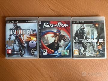 Lotto 3 giochi per PS3 Completi con manuale