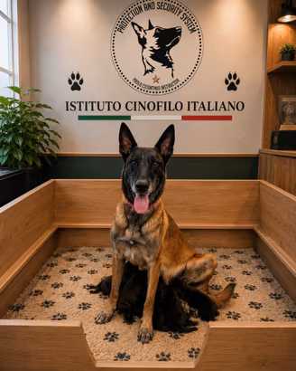 Cuccioli pastore belga malinois con pedigree