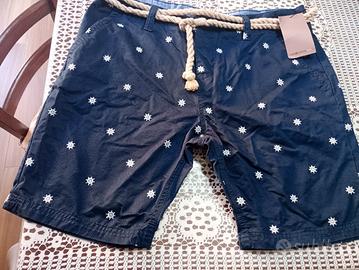 pantaloncini uomo estivi di colore blù 