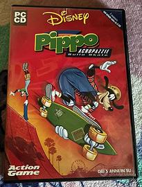 Pippo acropazzie sullo skate