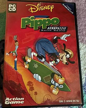 Pippo acropazzie sullo skate