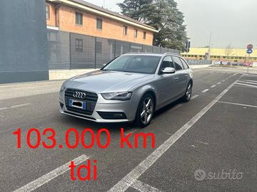 Audi a4 2.0 tdi autom.km 103000 certificati 143cv