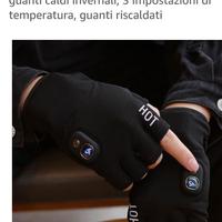 guanti riscaldati