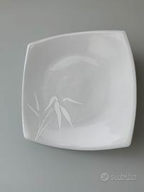 Piatti frutta in porcellana bianca Richard Ginori