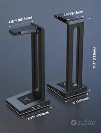 Supporto per Cuffie Gaming, Blade Hawks Stand, RGB