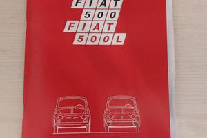 libretto uso e manutenzione fiat 500 epoca