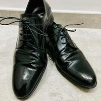 Scarpe eleganti uomo nere 41 vernice