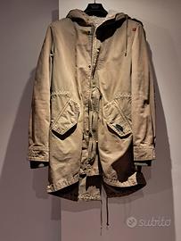 Giacca Parka verde militare
