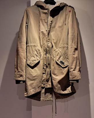 Giacca Parka verde militare