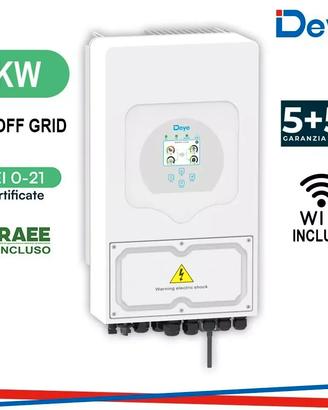 INVERTER IBRIDO MONOFASE 6kW DEYE SG03LP1