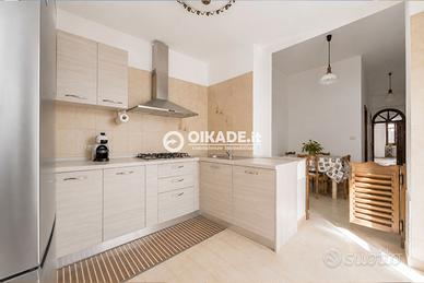 Ampio trilocale cin cortile riservato a Pirri