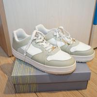 Sneakers Uomo Bershka Bianco e Verde Taglia 43