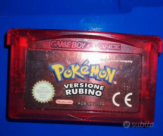 POKEMON RUBINO ITALIANO per Nintendo GBA