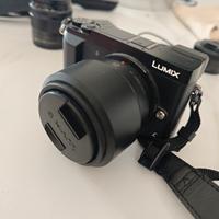 lumix gx80, fotocamera mirrorless con obbiettivi
