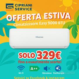 Climatizzatore Hisense Easy Smart 9000BTU