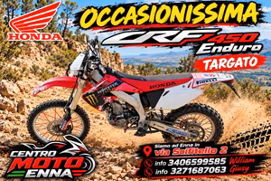 Honda CRE-F 450 2003 ENDURO TARGATO