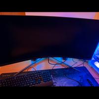Monitor pc/console 34 pollici curvo