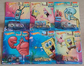 Hot Wheels Spongebob SquarePants Set Completo 6/6

