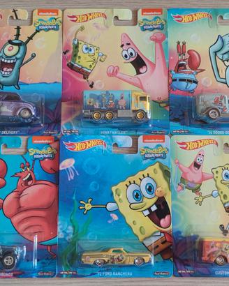 Hot Wheels Spongebob SquarePants Set Completo 6/6
