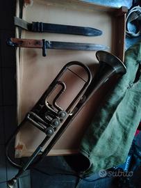 tromba e baionetta dei bersaglieri 