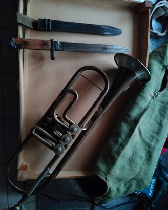 tromba e baionetta dei bersaglieri 