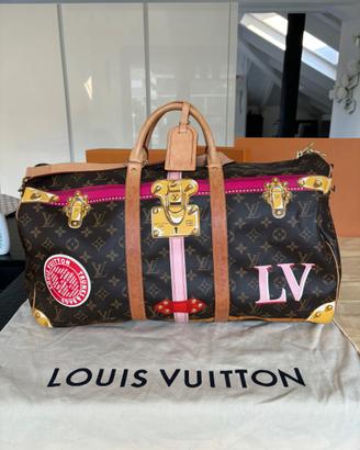 Louis Vuitton Keepall Bandoulière 55 Summer Trunk