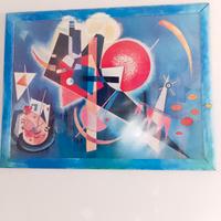 STAMPA IN BLUE KANDINSKY