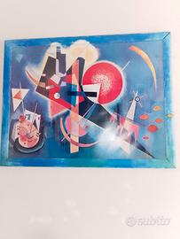 STAMPA IN BLUE KANDINSKY