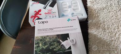 kit sicurezza: telecamera e  door alarm