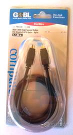 Cavo FireWire IEEE1394 Digitale audio video 1,8 mt