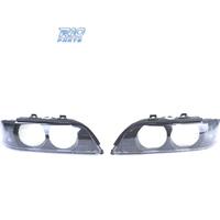 TULIPANI PER BMW E39 95-00 LENTE D2S NERO FUMÉE