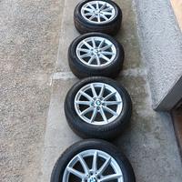 cerchi  Bmw +gomme estive  225  55 R17 